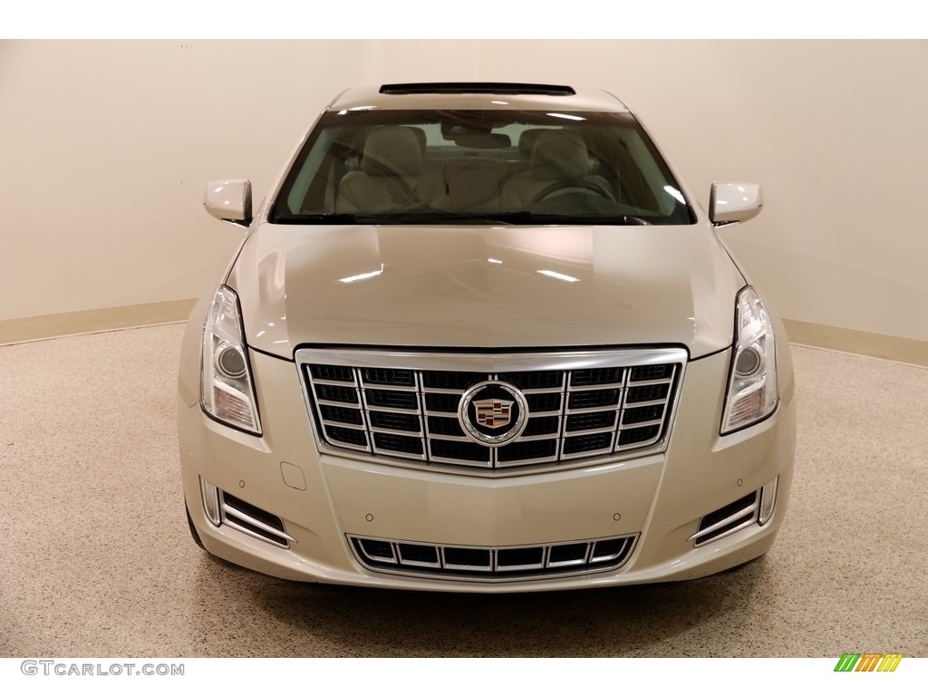 2014 XTS Luxury AWD - Silver Coast Metallic / Shale/Cocoa photo #2