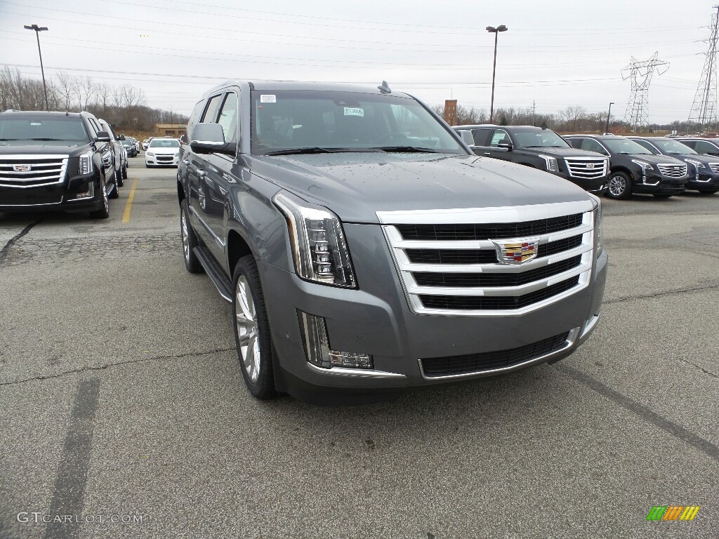 Satin Steel Metallic Cadillac Escalade