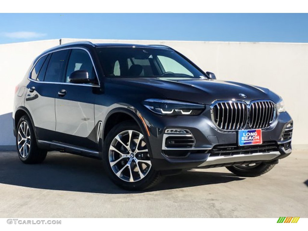 2019 X5 xDrive40i - Arctic Grey Metallic / Black photo #12