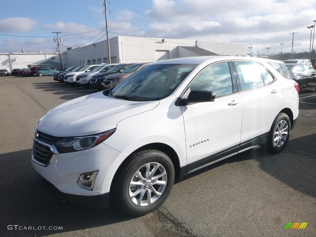 2019 Equinox LS - Summit White / Medium Ash Gray photo #1