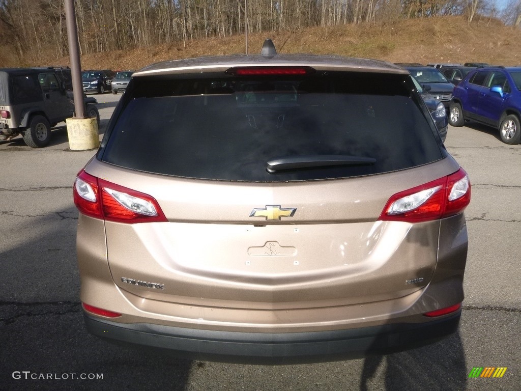 2019 Equinox LS AWD - Sandy Ridge Metallic / Medium Ash Gray photo #4