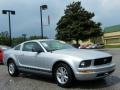 2007 Satin Silver Metallic Ford Mustang V6 Deluxe Coupe  photo #7