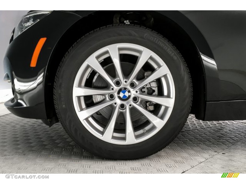 2018 3 Series 320i xDrive Sedan - Black Sapphire Metallic / Black photo #9