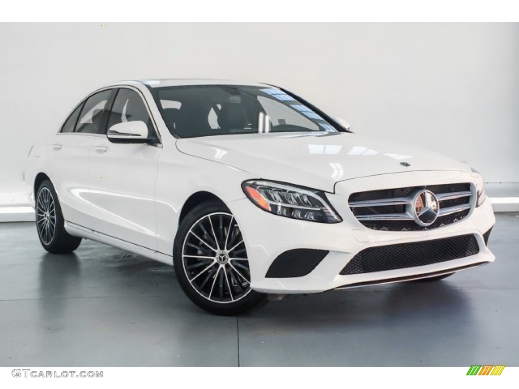 2019 C 300 Sedan - Polar White / Black photo #12