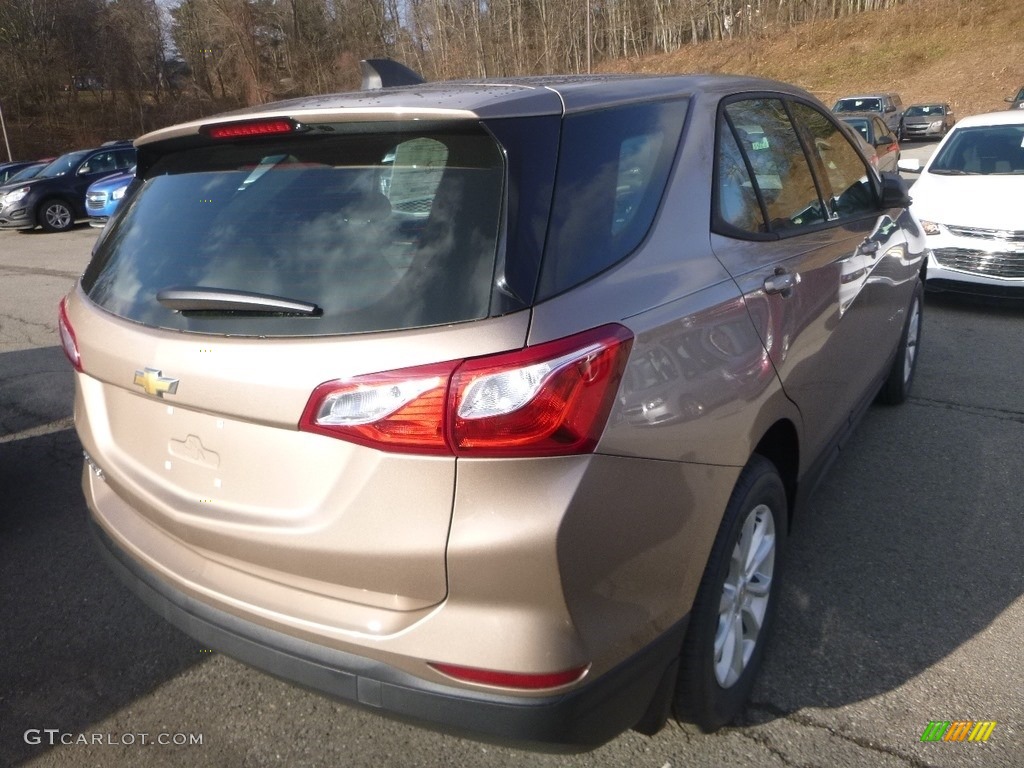 2019 Equinox LS - Sandy Ridge Metallic / Medium Ash Gray photo #6