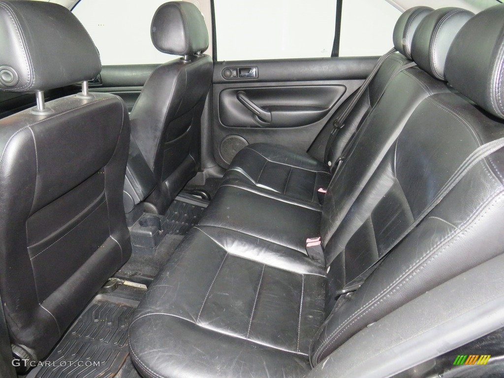 2004 Jetta GLS 1.8T Sedan - Black / Black photo #25