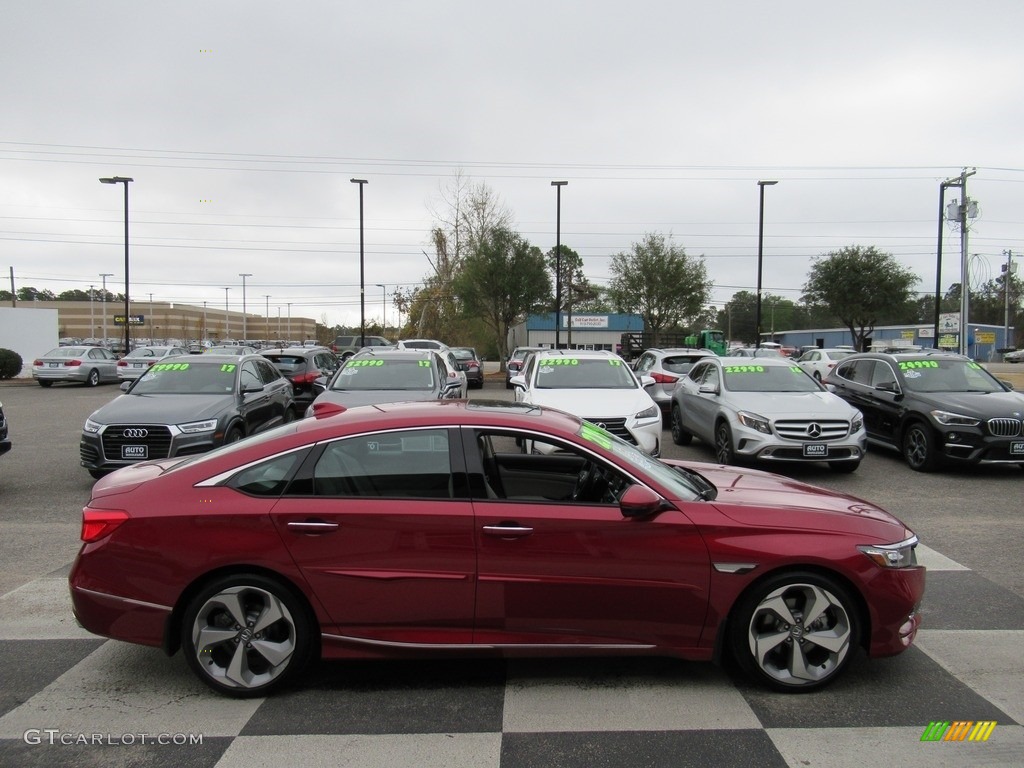 2018 Accord Touring Sedan - Radiant Red Metallic / Ivory photo #3