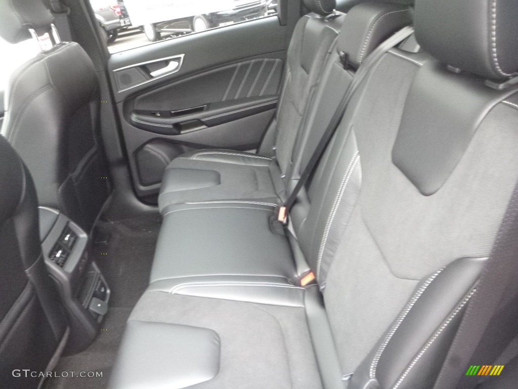 Ebony Interior 2019 Ford Edge ST AWD Photo #131226057