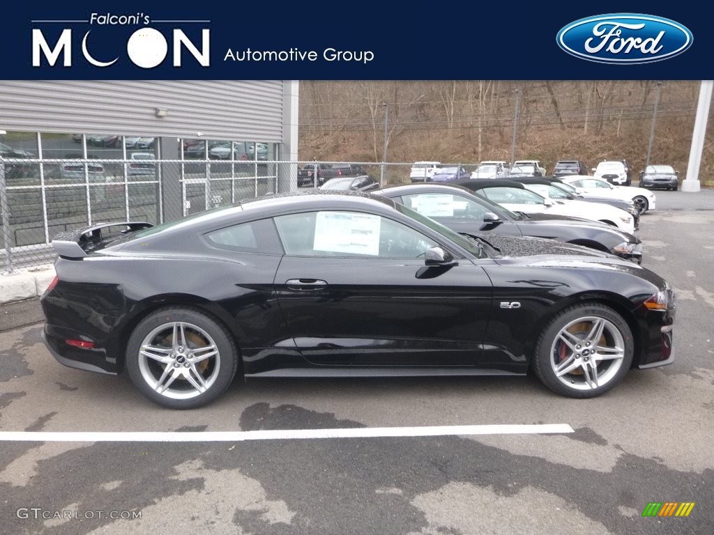 Shadow Black Ford Mustang