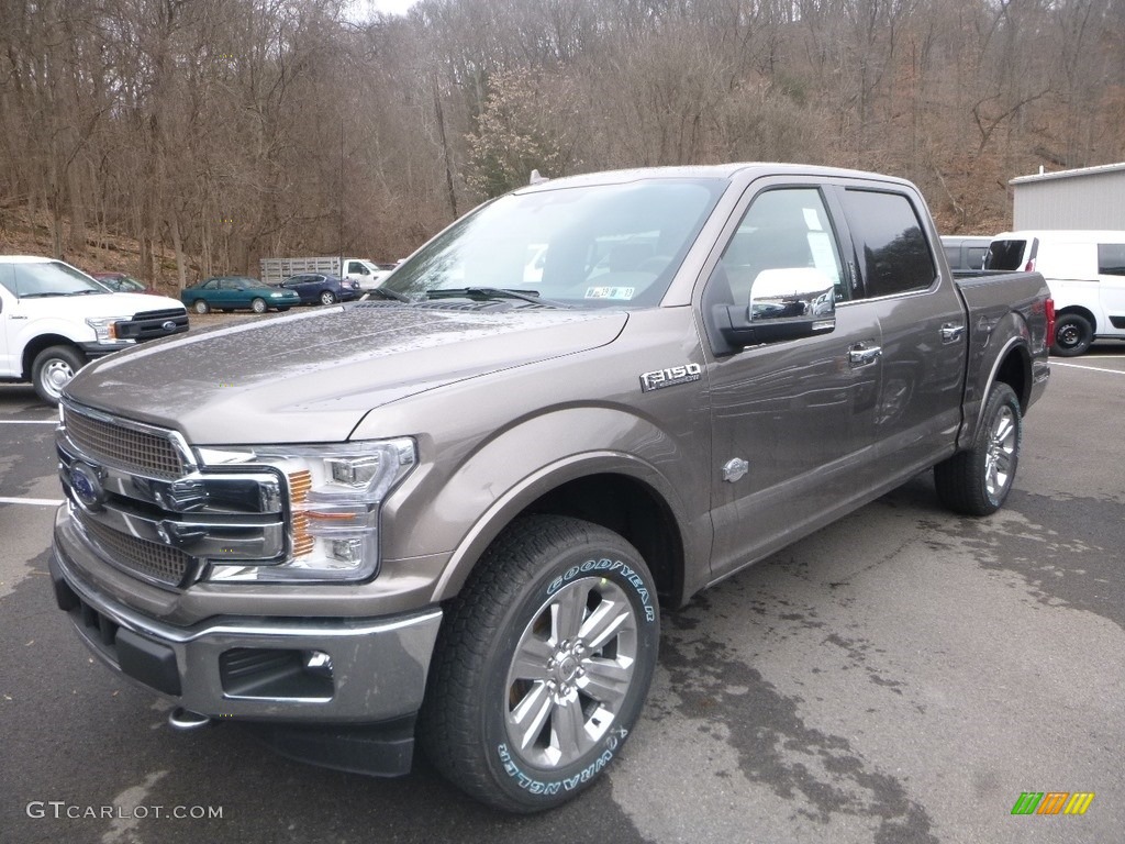 Stone Gray 2019 Ford F150 King Ranch SuperCrew 4x4 Exterior Photo #131227566