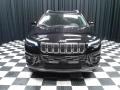 2019 Diamond Black Crystal Pearl Jeep Cherokee Latitude  photo #3