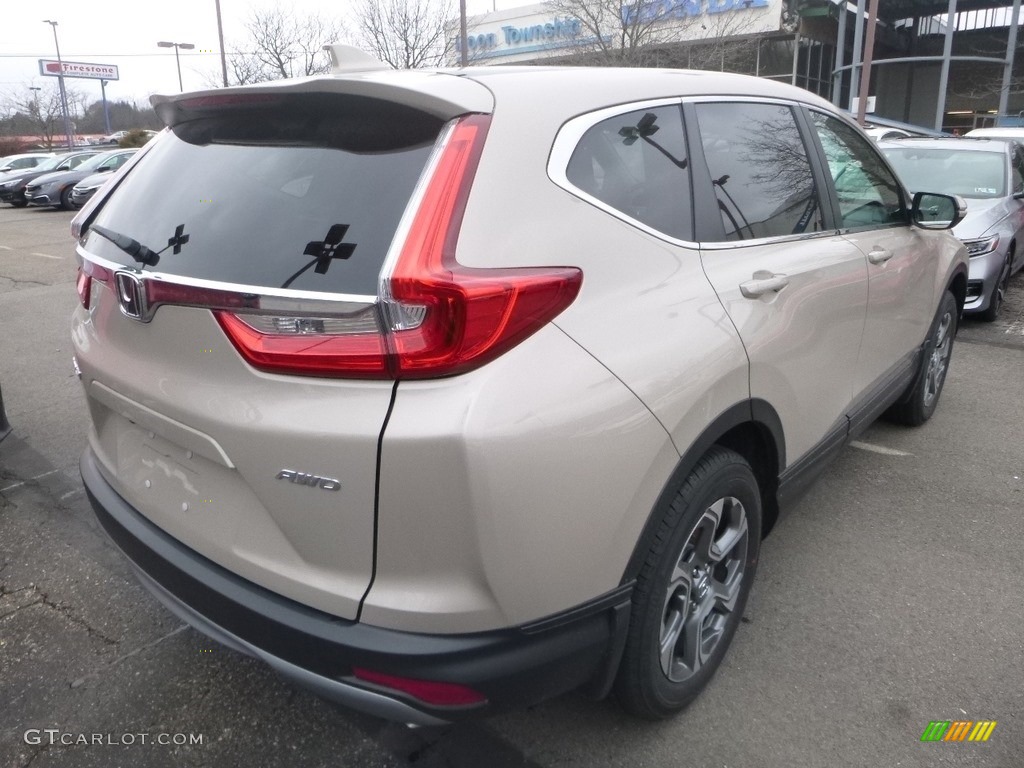 2018 CR-V EX AWD - Sandstorm Metallic / Ivory photo #4