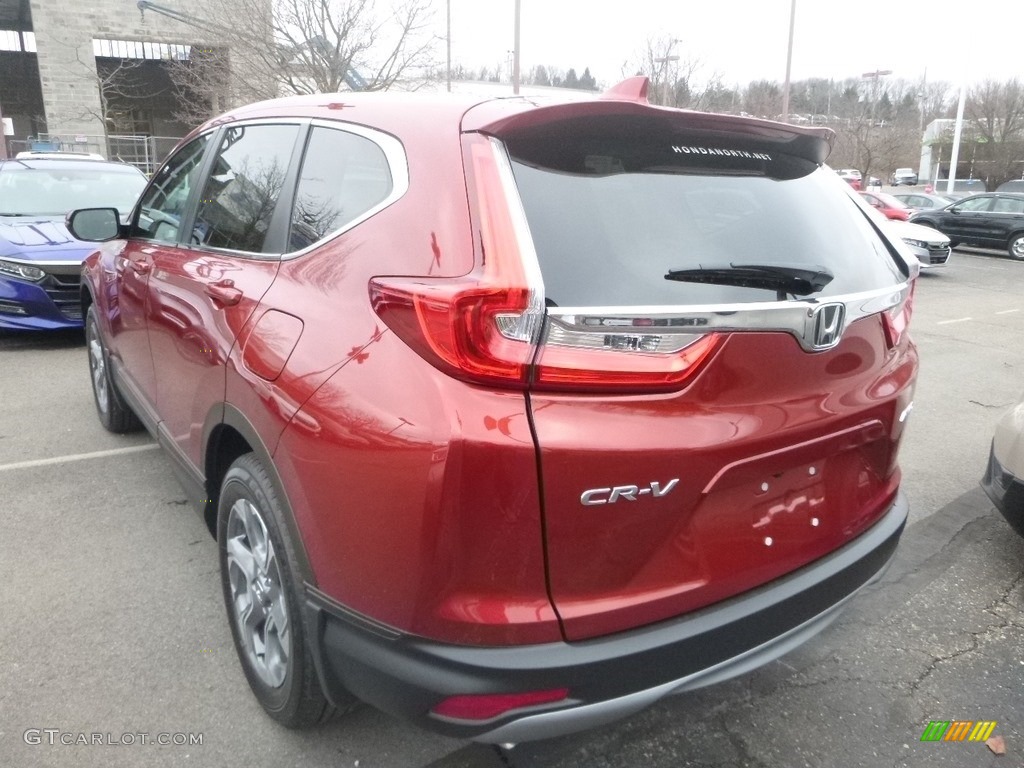 2019 CR-V EX-L AWD - Molten Lava Pearl / Ivory photo #3