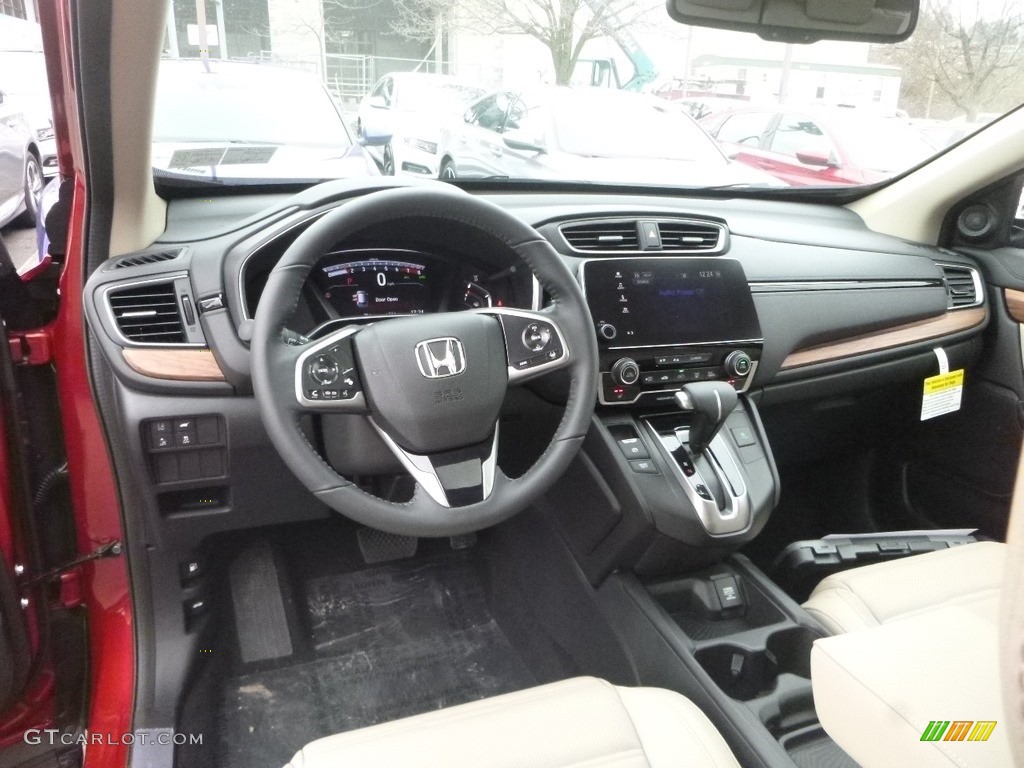 2019 Honda CR-V EX-L AWD Ivory Dashboard Photo #131230758