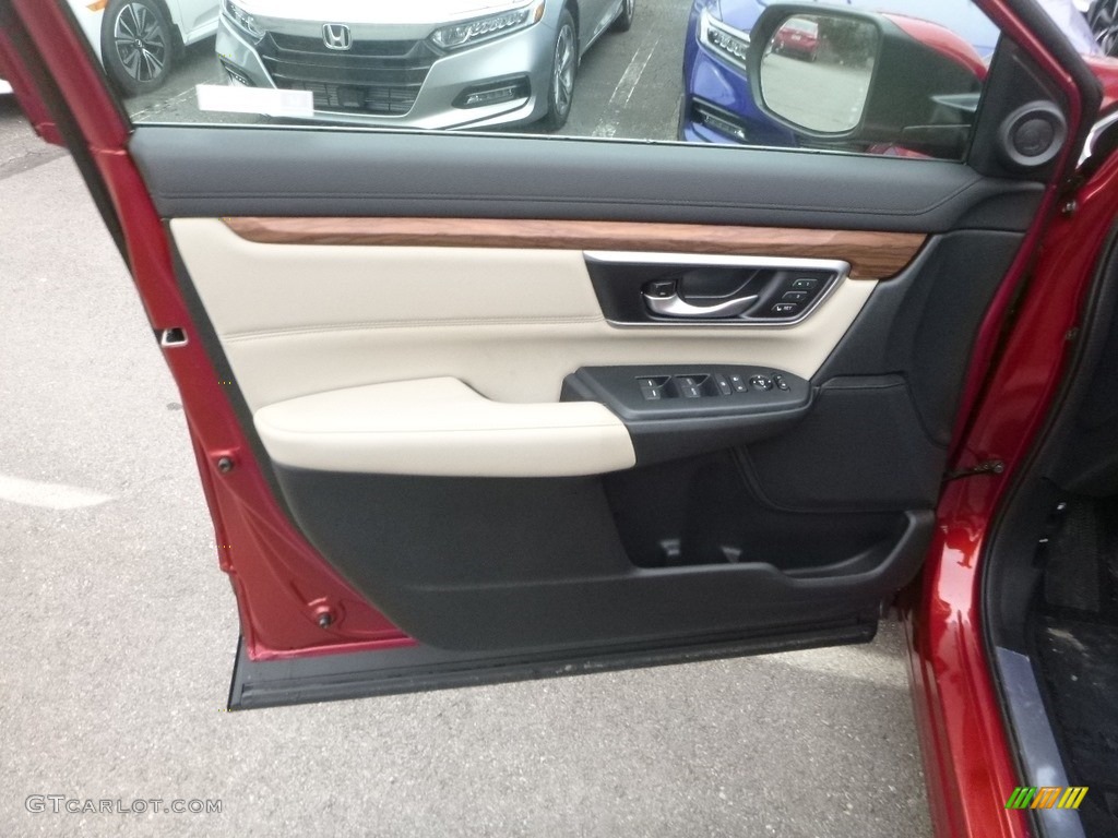 2019 Honda CR-V EX-L AWD Ivory Door Panel Photo #131230776