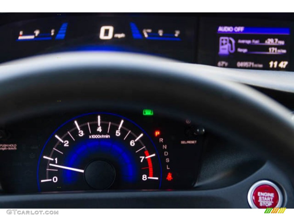 2015 Civic EX Sedan - Taffeta White / Beige photo #28