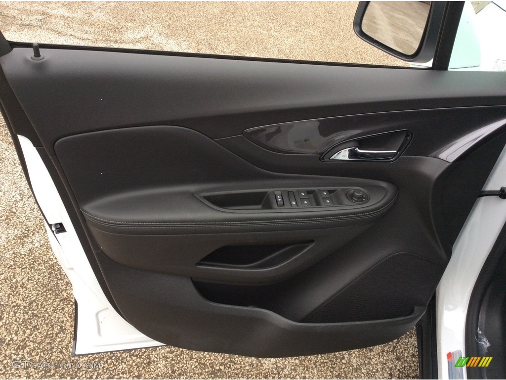 2019 Buick Encore Sport Touring AWD Ebony Door Panel Photo #131231445