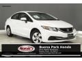 Taffeta White - Civic LX Sedan Photo No. 1