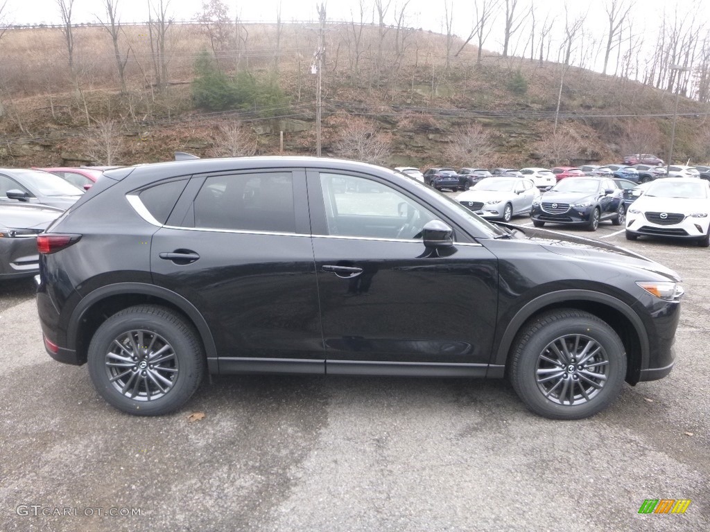 Jet Black Mica 2019 Mazda CX-5 Touring AWD Exterior Photo #131231973