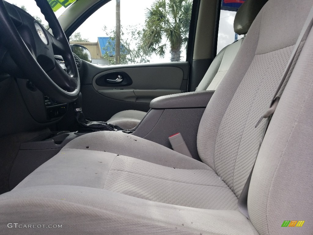 2007 TrailBlazer LS 4x4 - Moondust Metallic / Light Gray photo #10