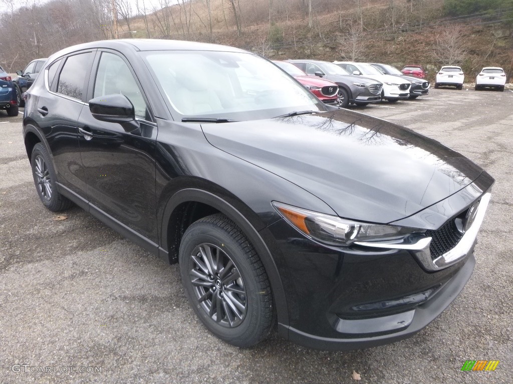 Jet Black Mica 2019 Mazda CX-5 Touring AWD Exterior Photo #131232021