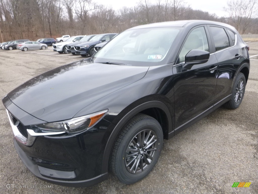 Jet Black Mica 2019 Mazda CX-5 Touring AWD Exterior Photo #131232045