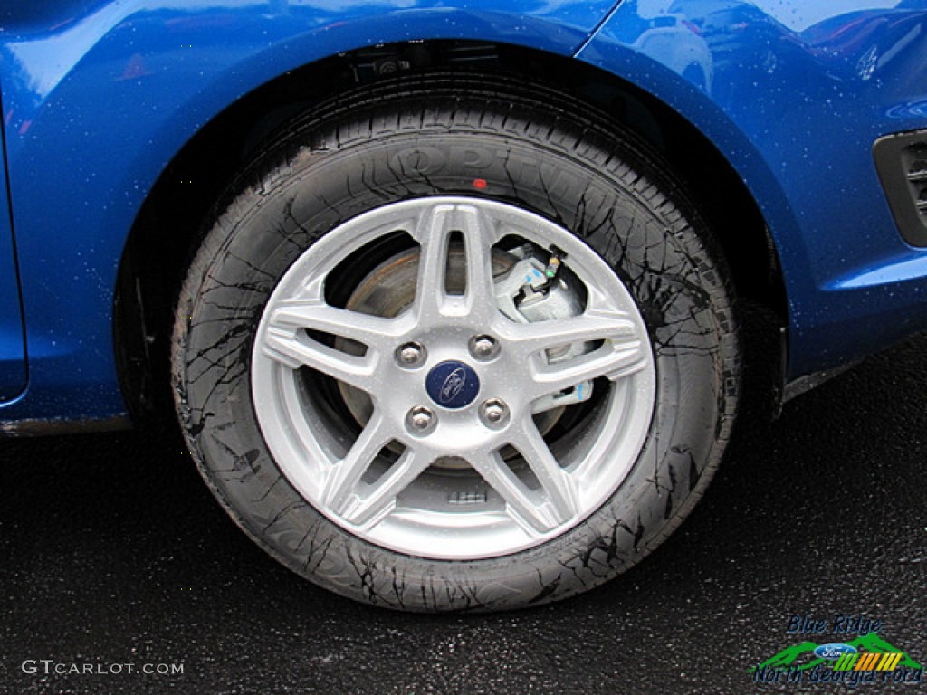 2019 Fiesta SE Sedan - Lightning Blue / Charcoal Black photo #9