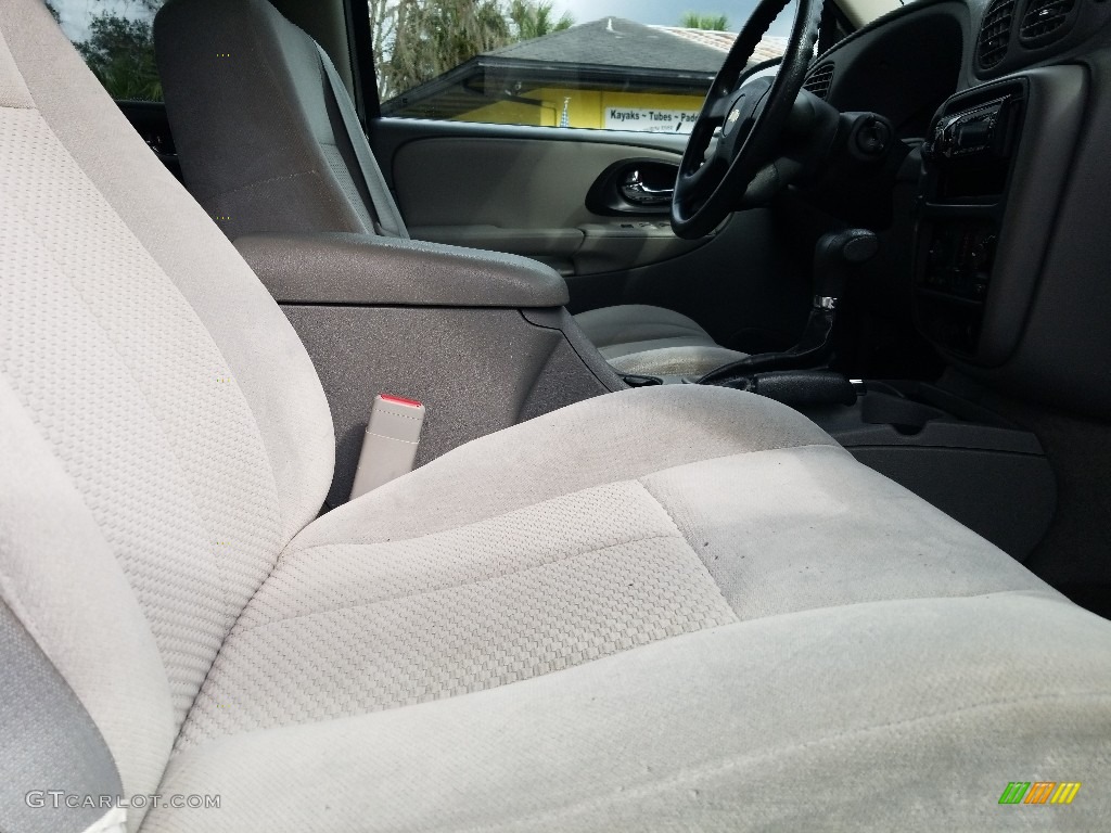 2007 TrailBlazer LS 4x4 - Moondust Metallic / Light Gray photo #18