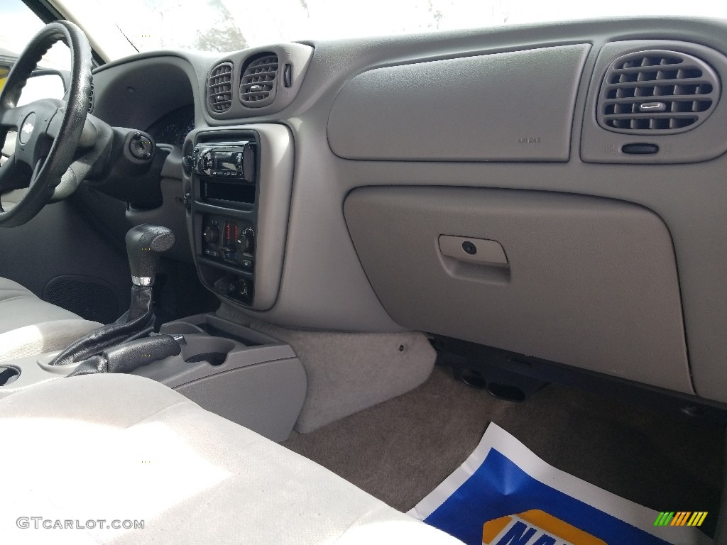 2007 TrailBlazer LS 4x4 - Moondust Metallic / Light Gray photo #19