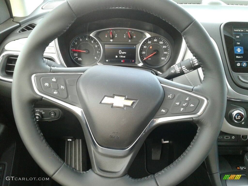 2019 Chevrolet Equinox Premier Medium Ash Gray Steering Wheel Photo #131233065