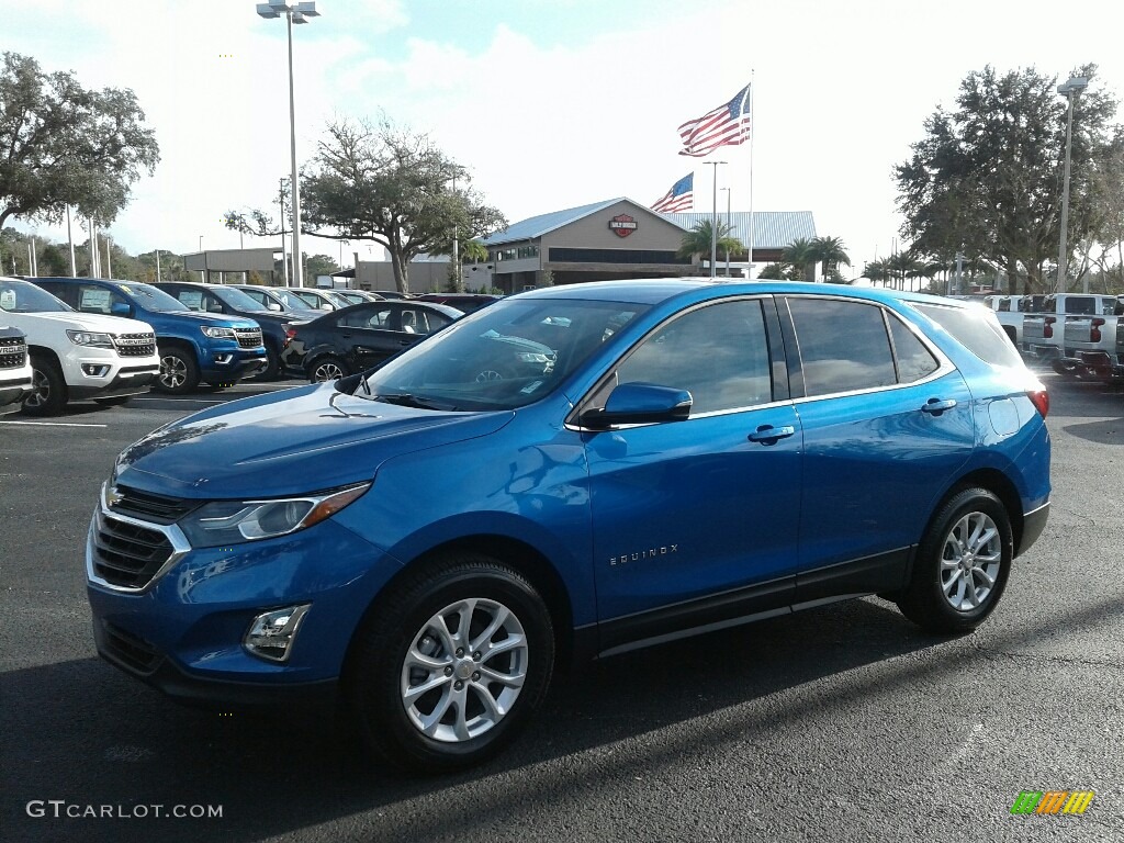 2019 Equinox LT - Kinetic Blue Metallic / Medium Ash Gray photo #1