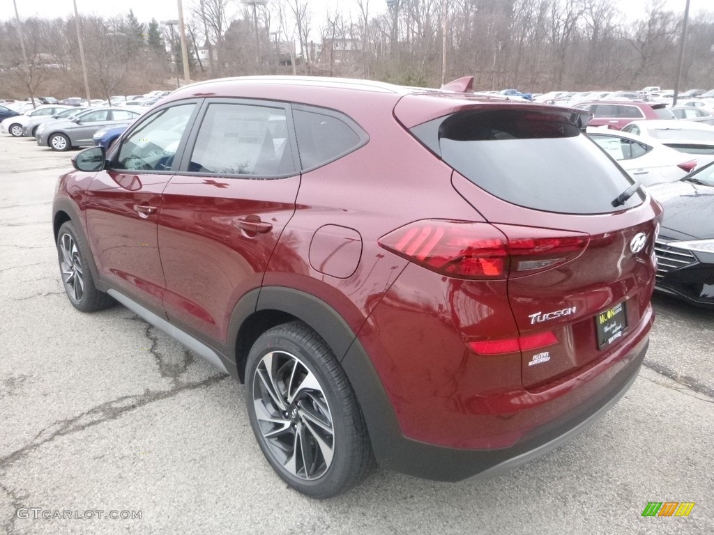 2019 Tucson Sport AWD - Gemstone Red / Black photo #3