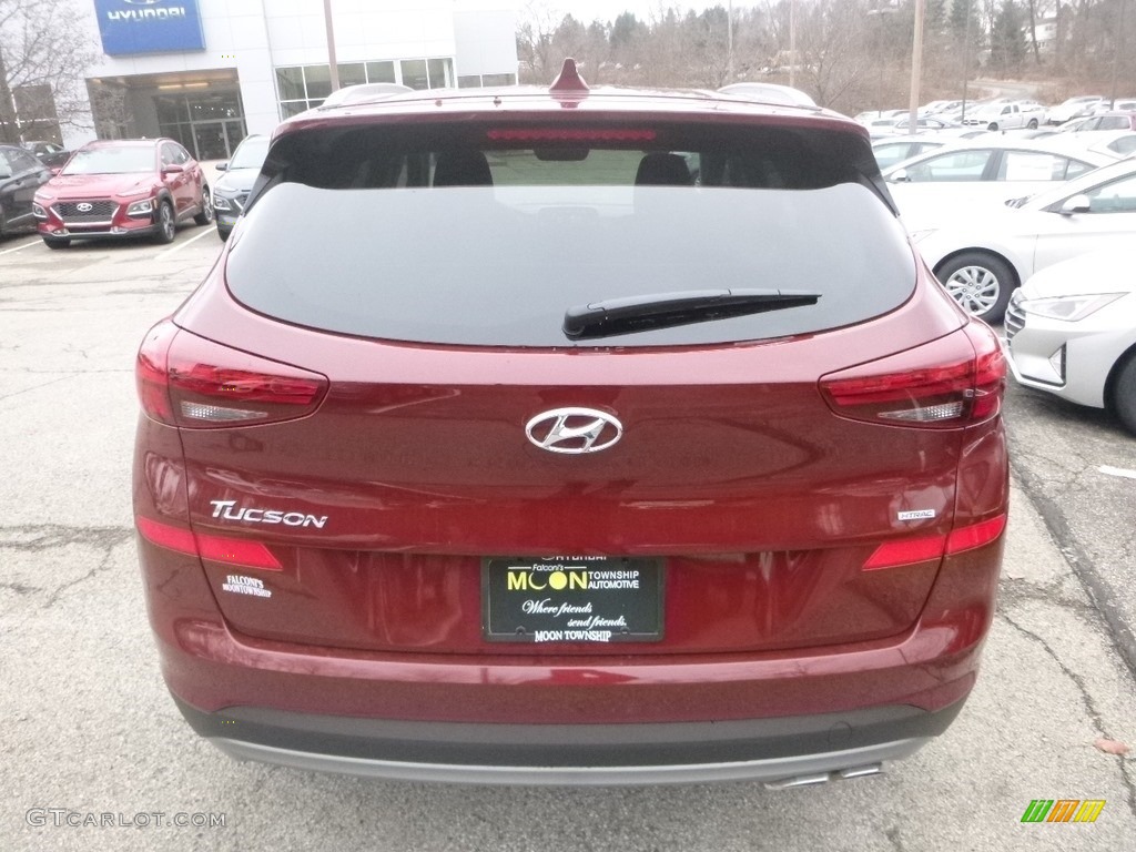 2019 Tucson Sport AWD - Gemstone Red / Black photo #4