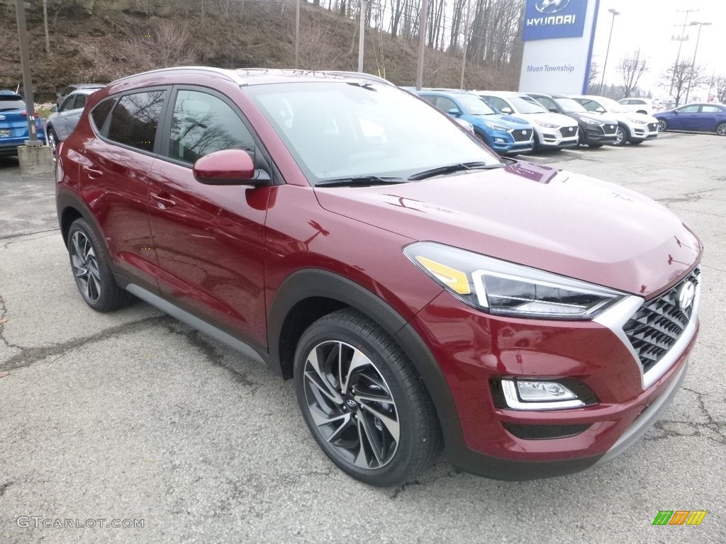 2019 Tucson Sport AWD - Gemstone Red / Black photo #6