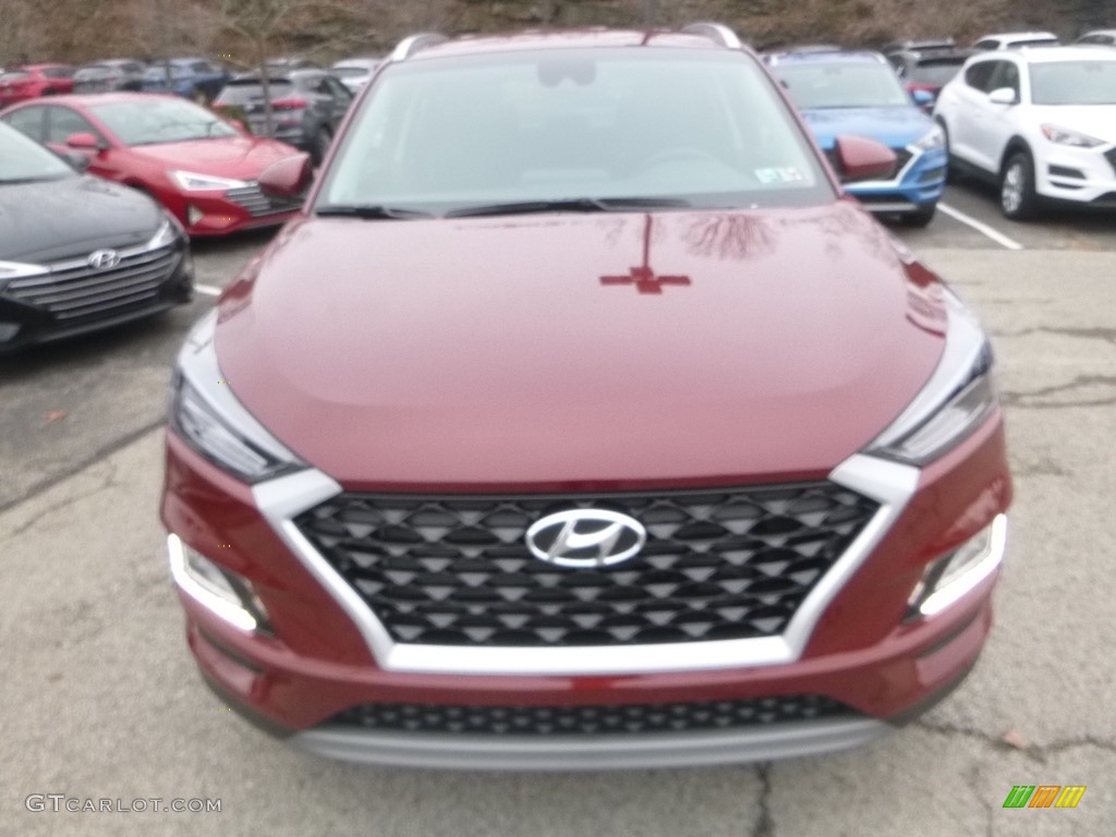 2019 Tucson Sport AWD - Gemstone Red / Black photo #7