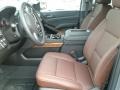 Jet Black/Mahogany 2019 Chevrolet Suburban Premier Interior Color