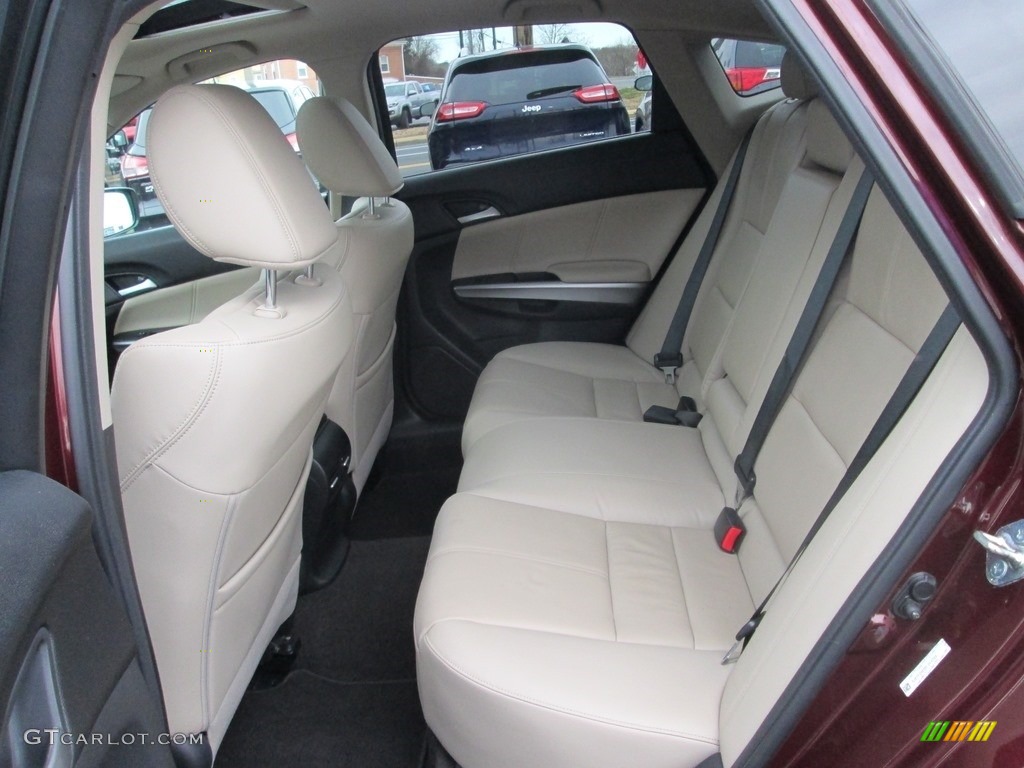2013 Crosstour EX-L V-6 4WD - Basque Red Pearl II / Ivory photo #22