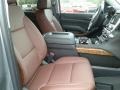 2019 Chevrolet Suburban Jet Black/Mahogany Interior Front Seat Photo