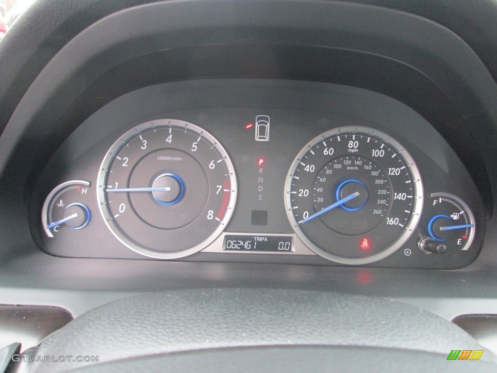 2013 Crosstour EX-L V-6 4WD - Basque Red Pearl II / Ivory photo #28