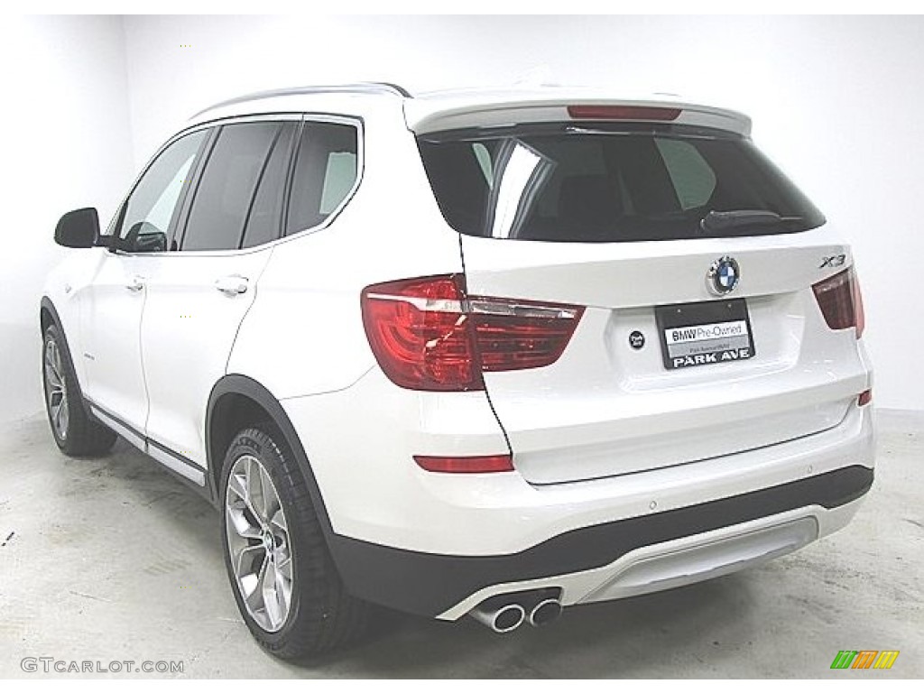 2016 X3 xDrive28i - Mineral White Metallic / Mocha photo #2