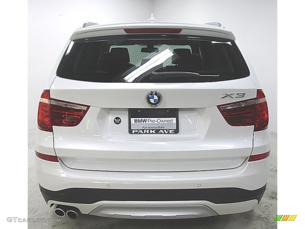 2016 X3 xDrive28i - Mineral White Metallic / Mocha photo #3