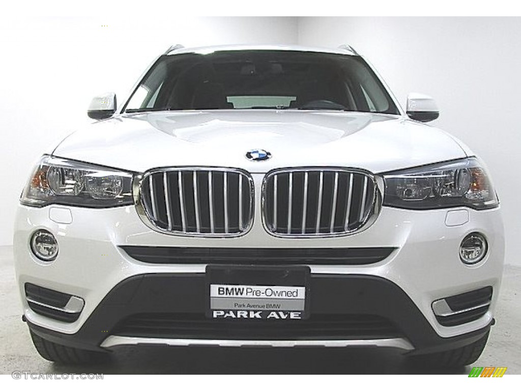 2016 X3 xDrive28i - Mineral White Metallic / Mocha photo #6