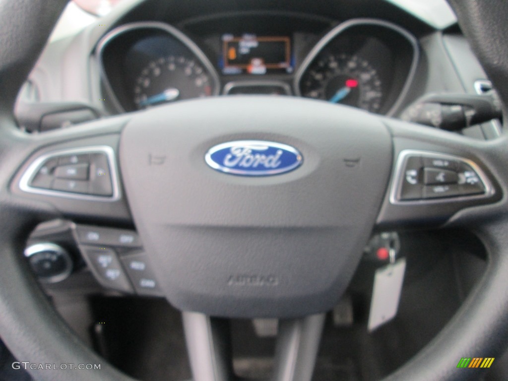 2017 Focus SEL Hatch - Kona Blue / Charcoal Black photo #11