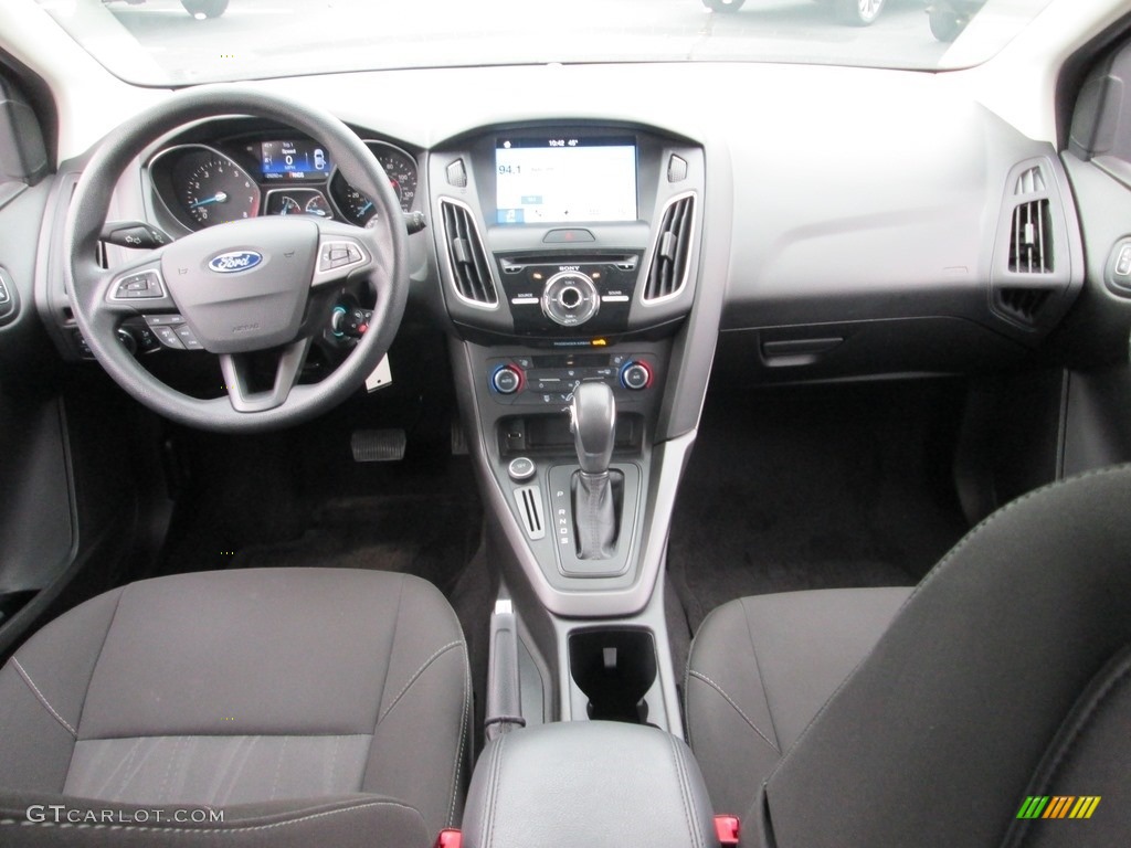 2017 Focus SEL Hatch - Kona Blue / Charcoal Black photo #24