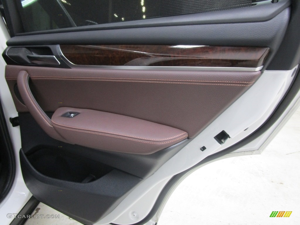 2016 X3 xDrive28i - Mineral White Metallic / Mocha photo #16
