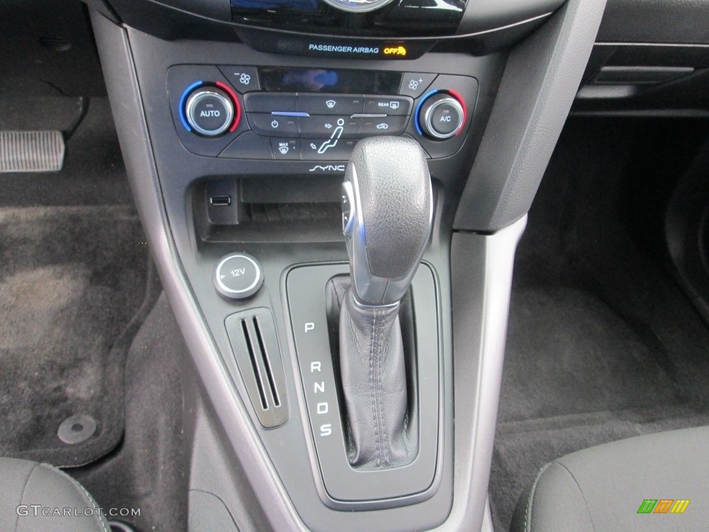 2017 Focus SEL Hatch - Kona Blue / Charcoal Black photo #26