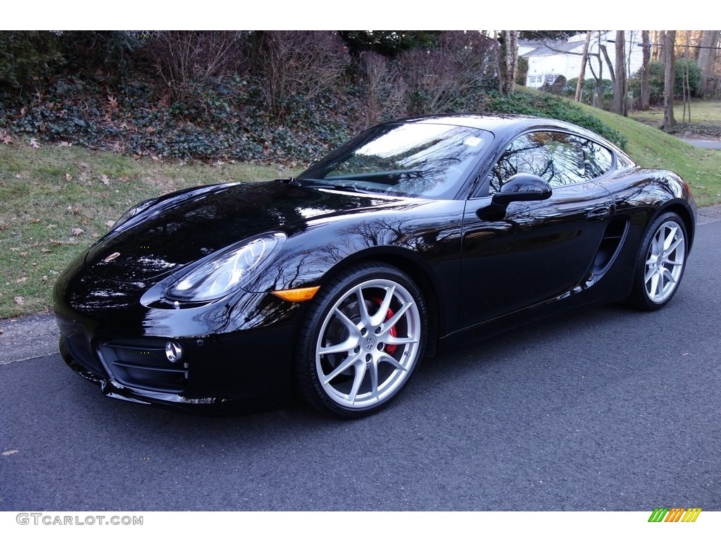 2014 Cayman S - Black / Black photo #1