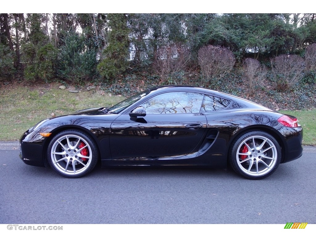 2014 Cayman S - Black / Black photo #3