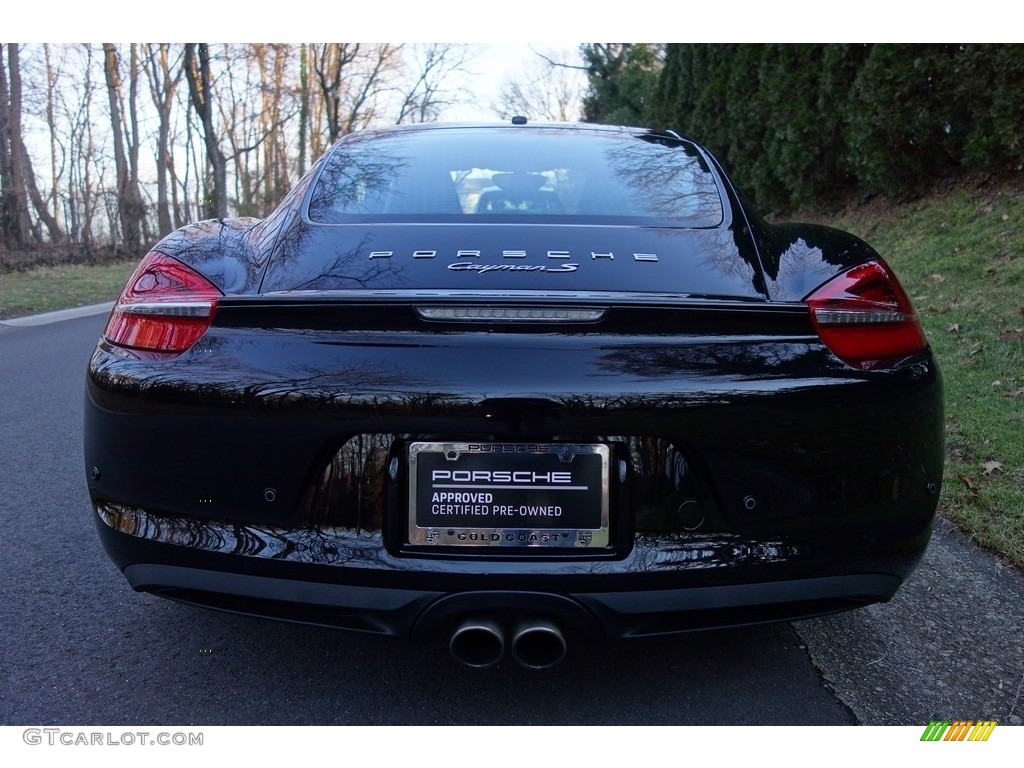 2014 Cayman S - Black / Black photo #5