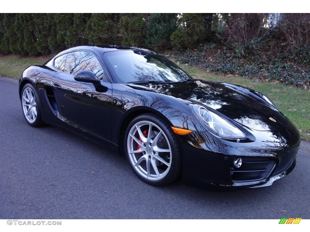 2014 Cayman S - Black / Black photo #6